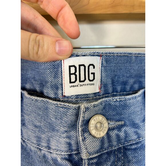 Urban Outfiters BDG Jeans Women's 31 high rise baggy light wash hippie - Picture 7 of 13